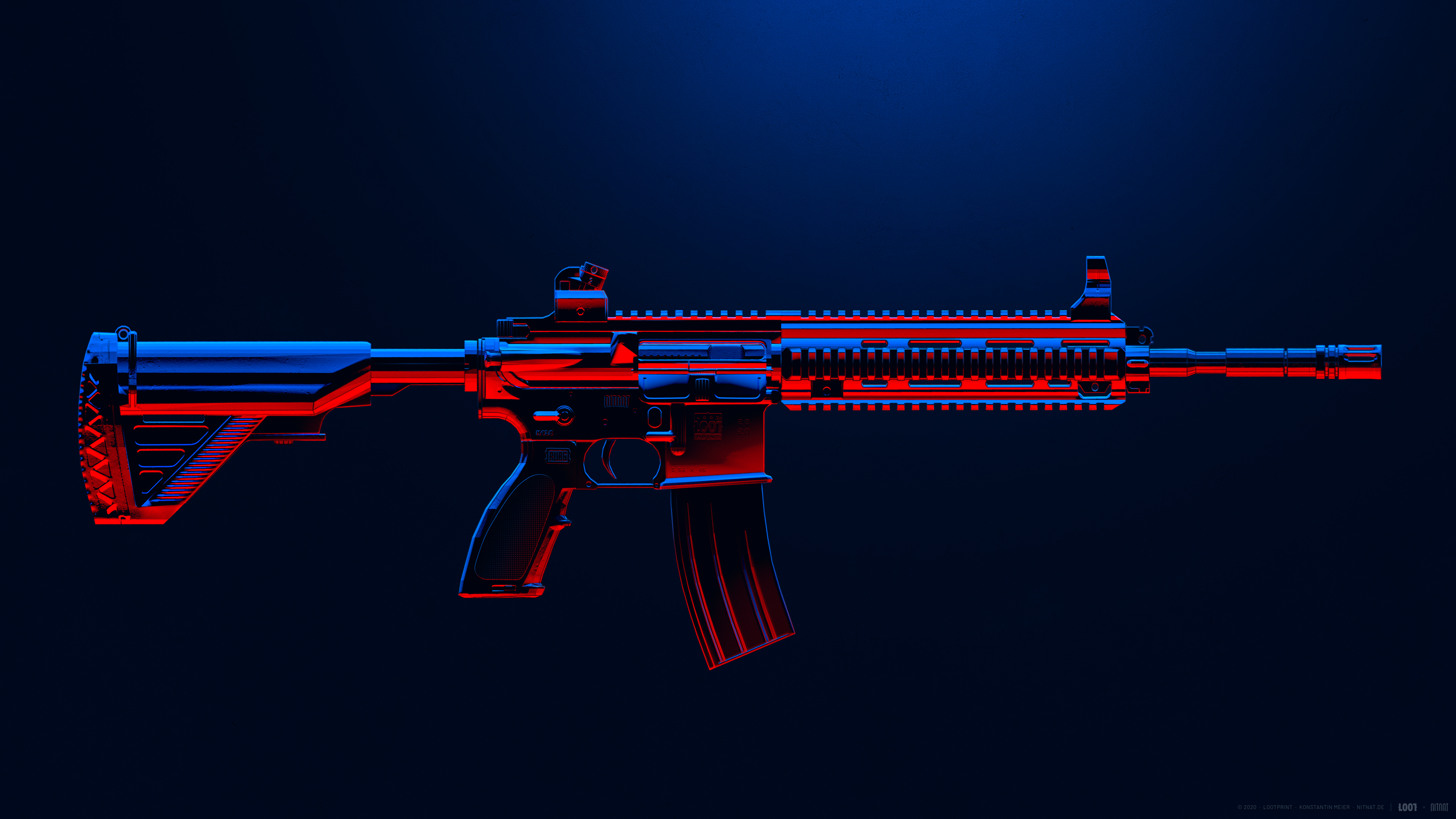 Обои PUBG, PLAYERUNKNOWN'S BATTLEGROUNDS, орудие, огнестрельное оружие, винтовка в разрешении 3840x2160