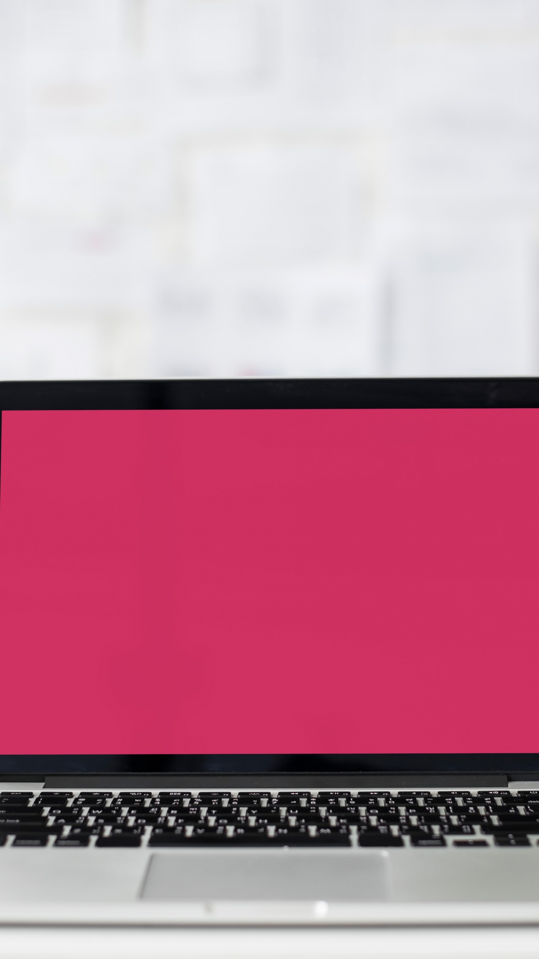Обои электронное устройство, технологии, розовый, нетбук, пробел в разрешении 1080x1920