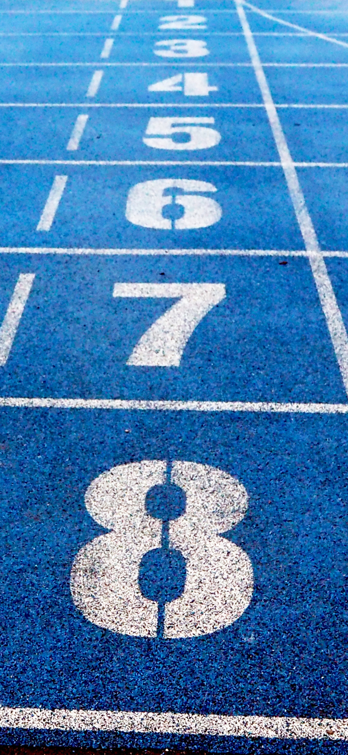 Обои спортсмен, конкурс, синий, переулок, асфальт в разрешении 1125x2436