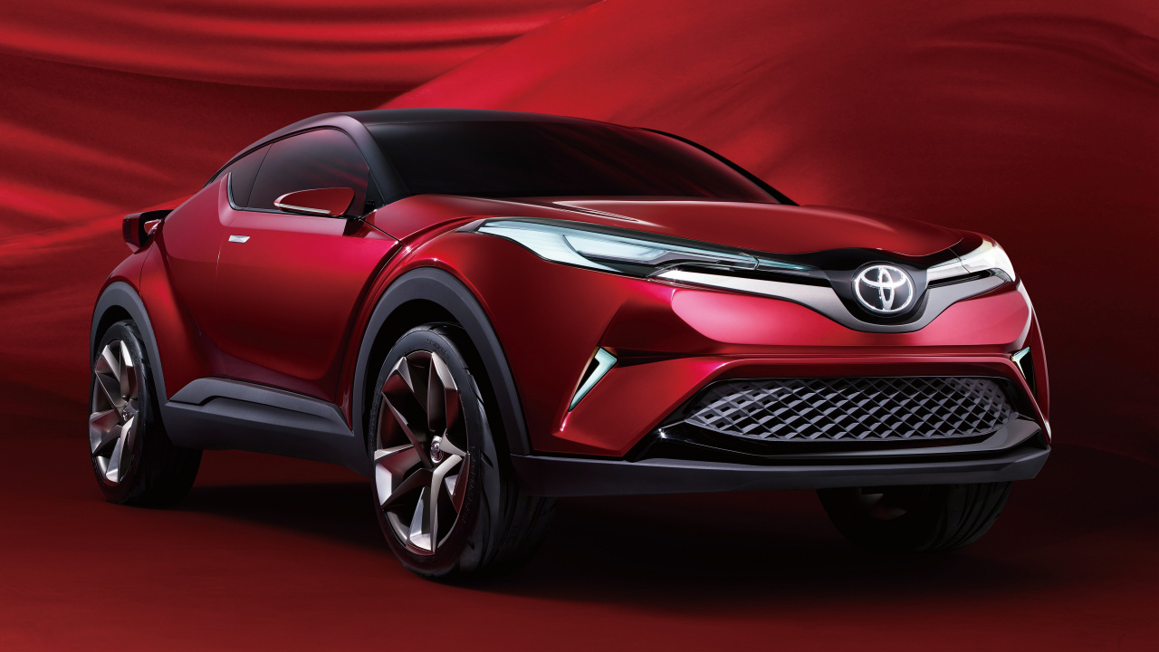 Обои toyota c hr hy мощность, toyota, 2018 Тойота с-HR, Тойота Такома, 2019 toyota c-hr в разрешении 1280x720