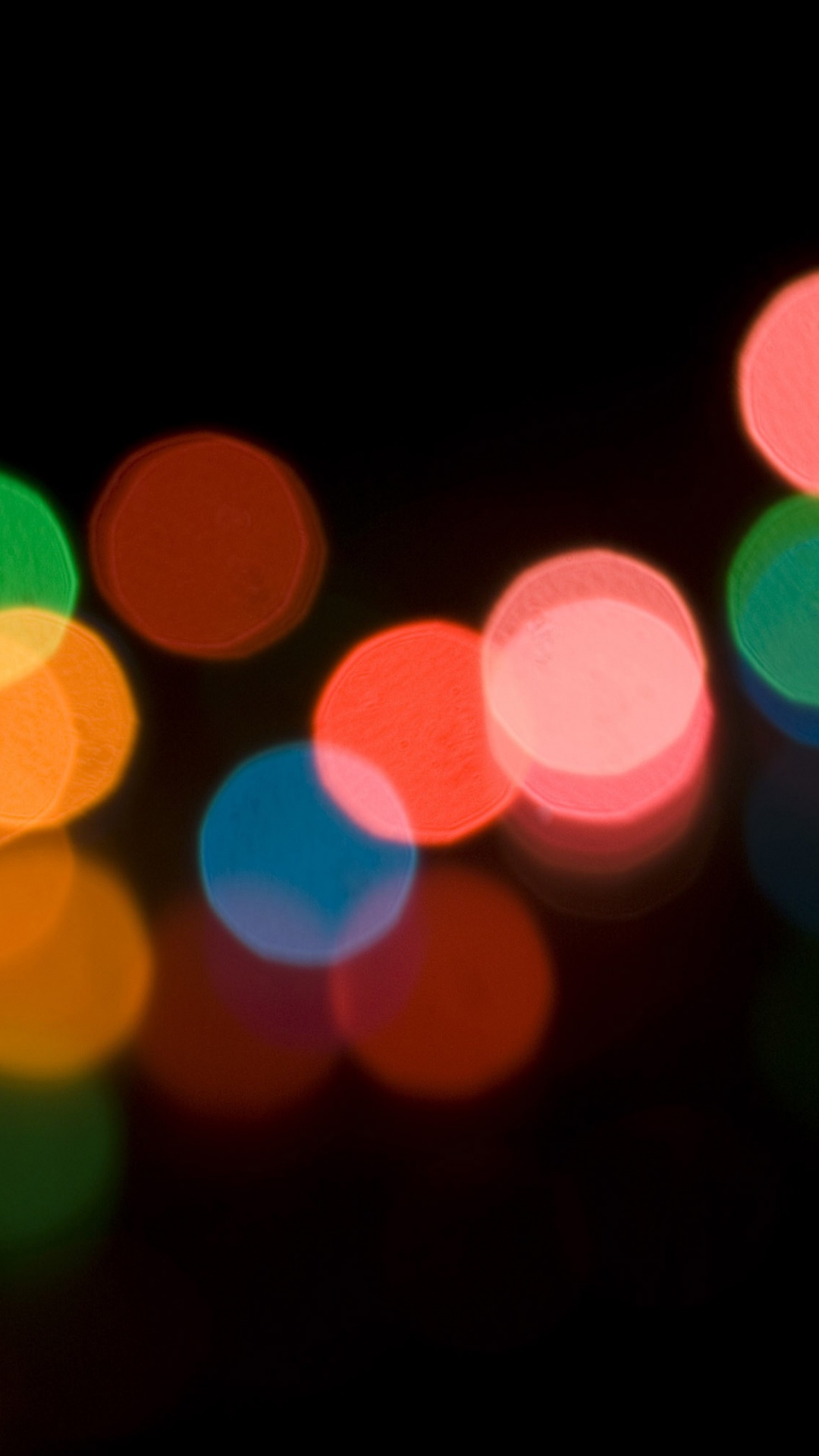 Обои свет, темнота, освещение, круг, ночь в разрешении 1080x1920