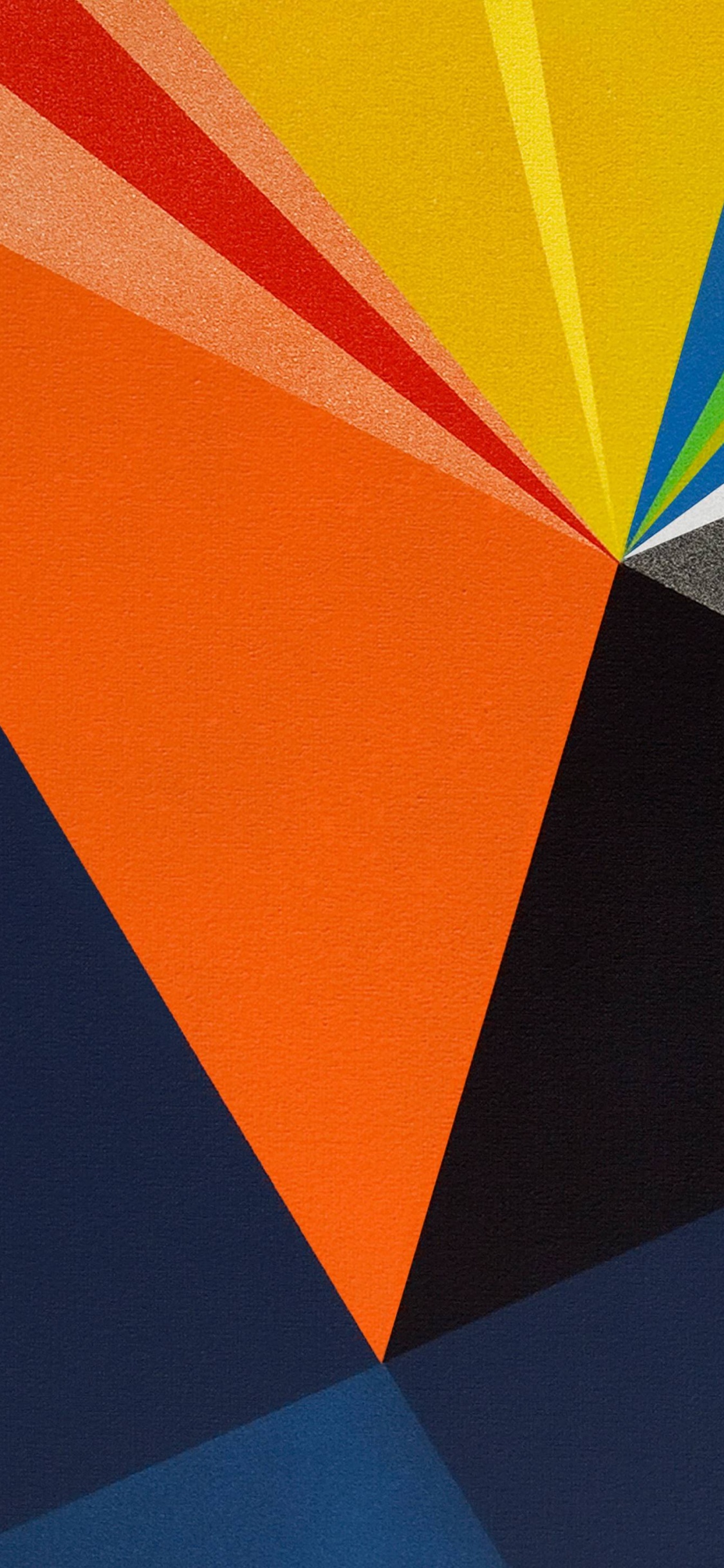 Обои небо, операционные системы, графический дизайн, узор, симметрия в разрешении 1125x2436