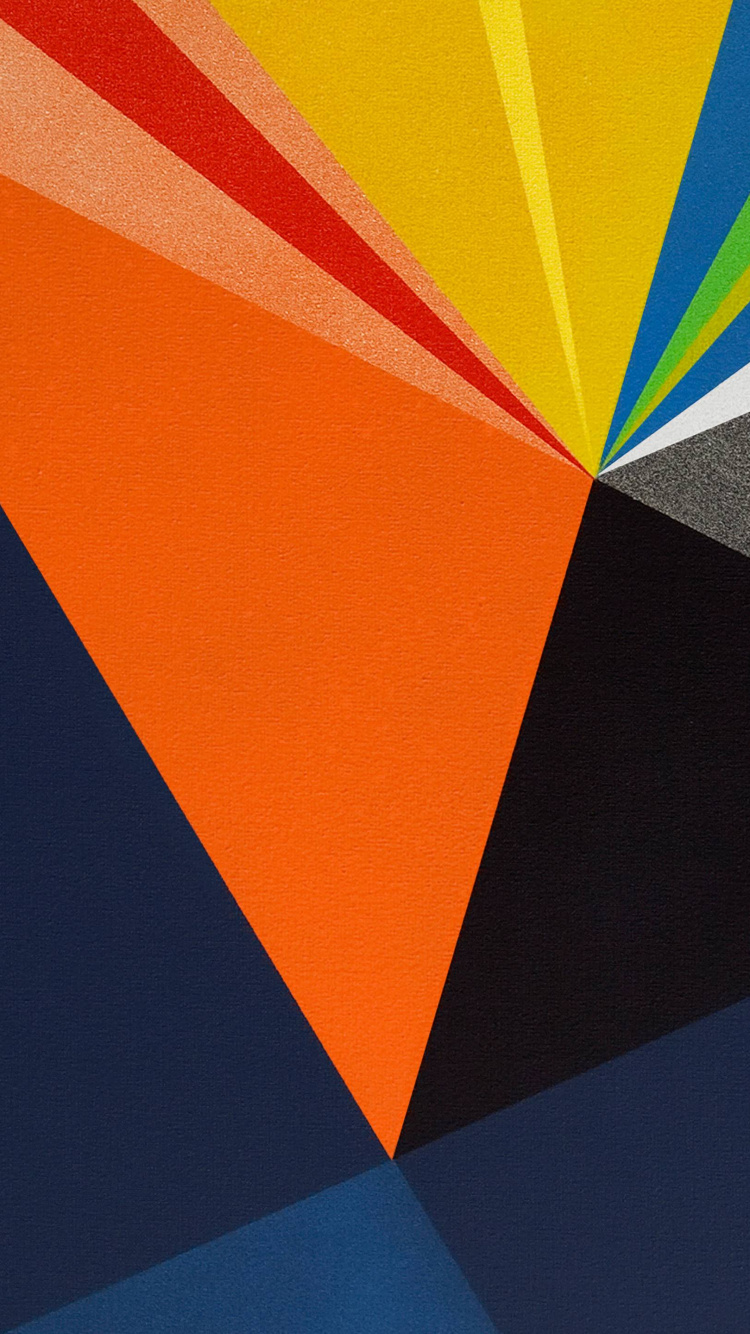 Обои небо, операционные системы, графический дизайн, узор, симметрия в разрешении 750x1334