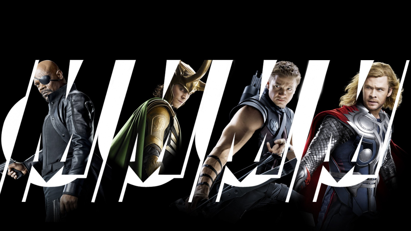 Обои мститель, джентльмен в разрешении 1366x768