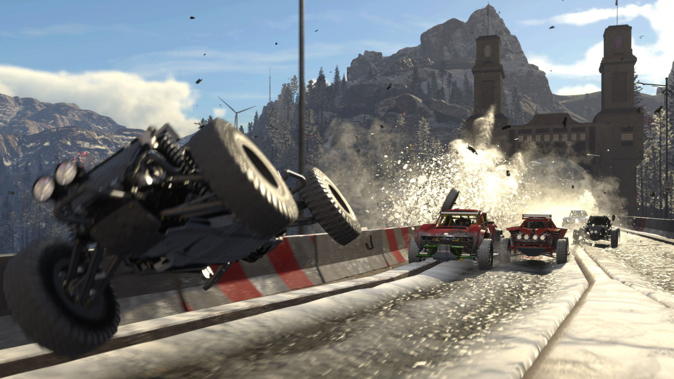 Обои компания Codemasters, playstation 4, гонки видео игры, xbox one, авто в разрешении 1366x768