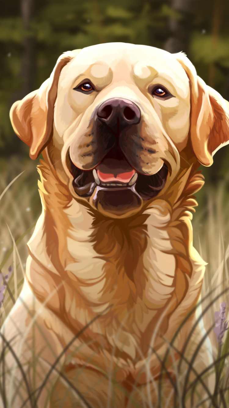 Обои пес, лабрадор, собака породы, Псовые, спортивные группы в разрешении 750x1334