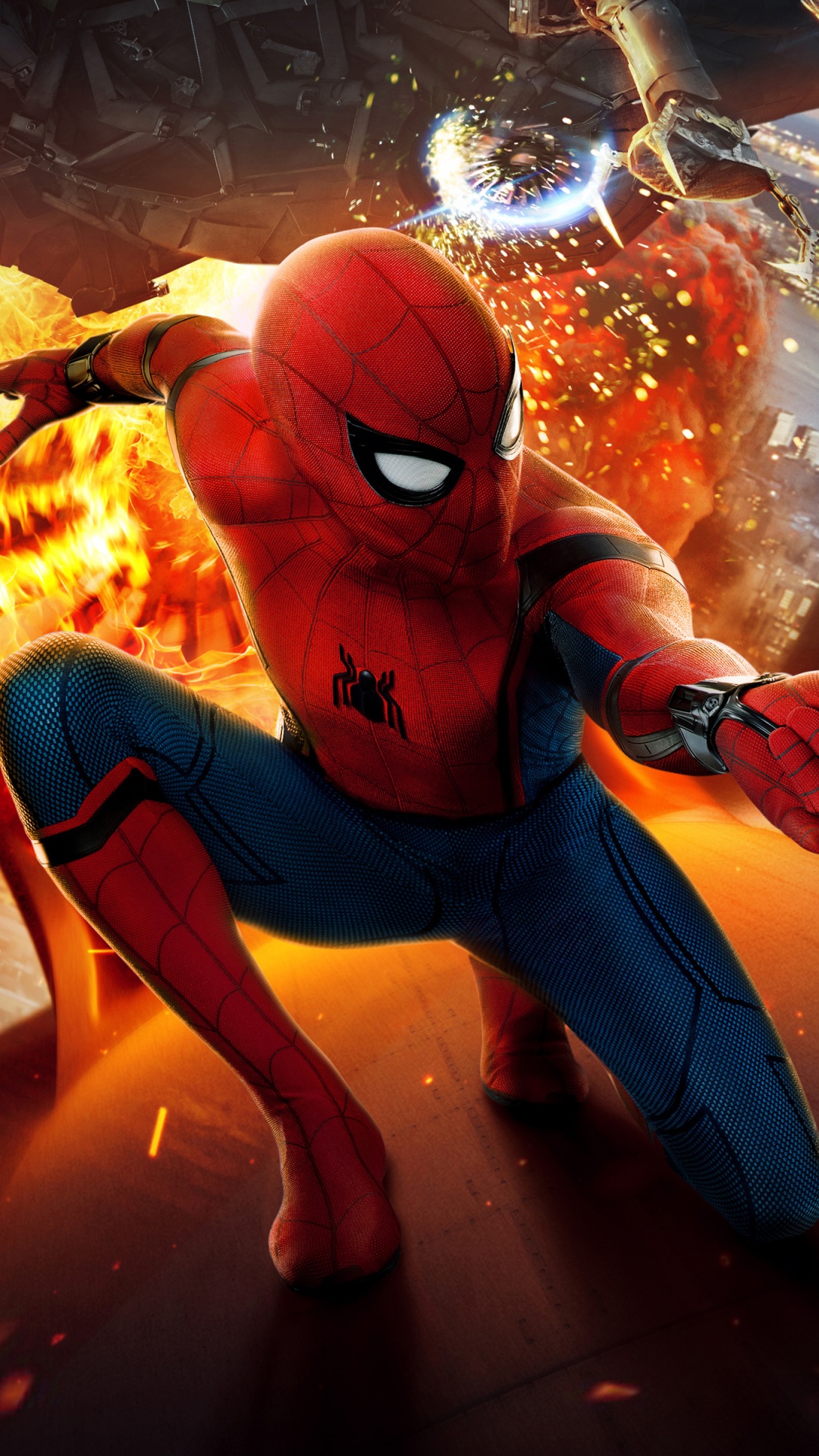 Обои человек-паук, комиксы Марвел, актер, телевидение, мир в разрешении 1080x1920