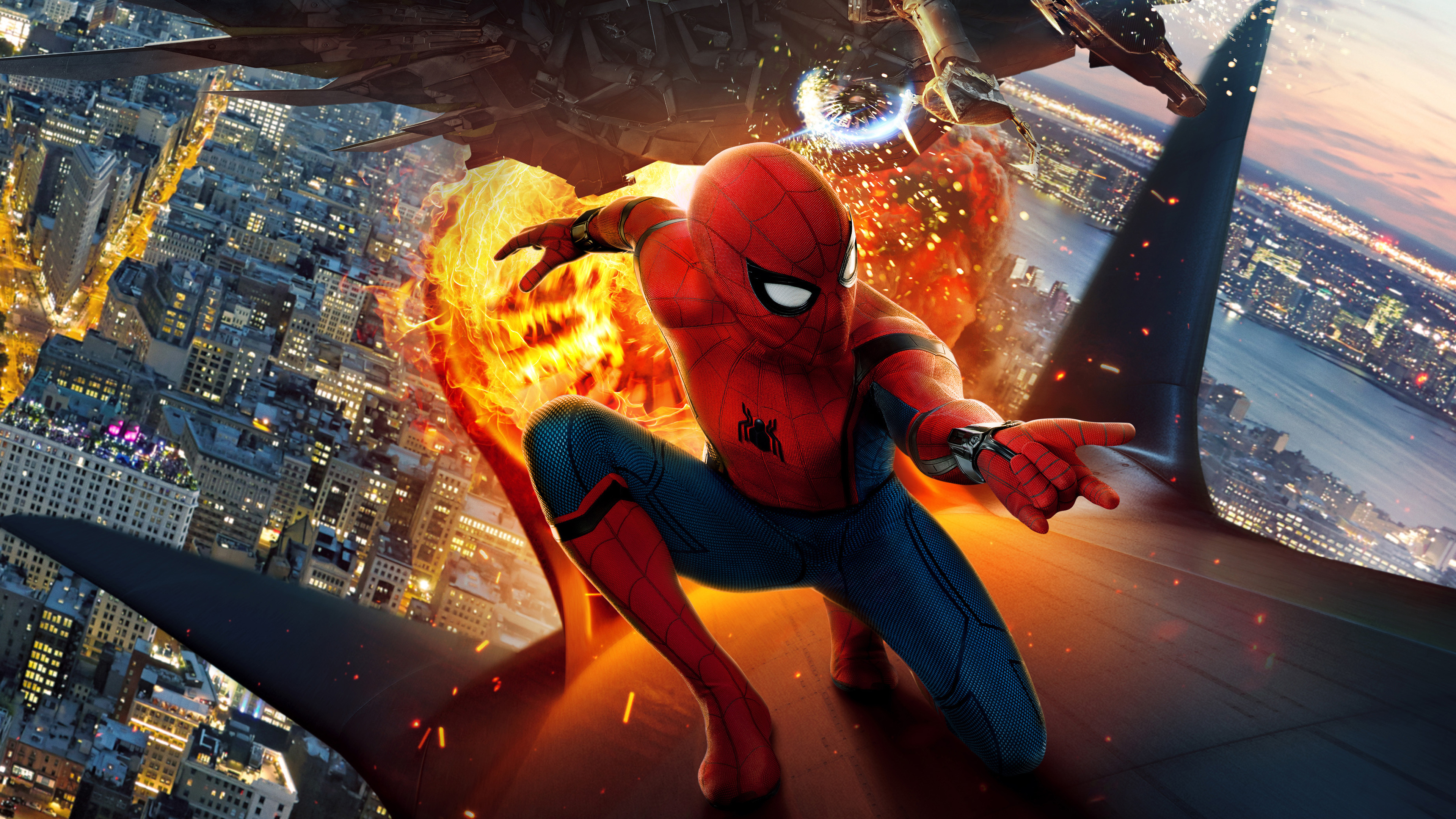 Обои человек-паук, комиксы Марвел, актер, телевидение, мир в разрешении 3840x2160