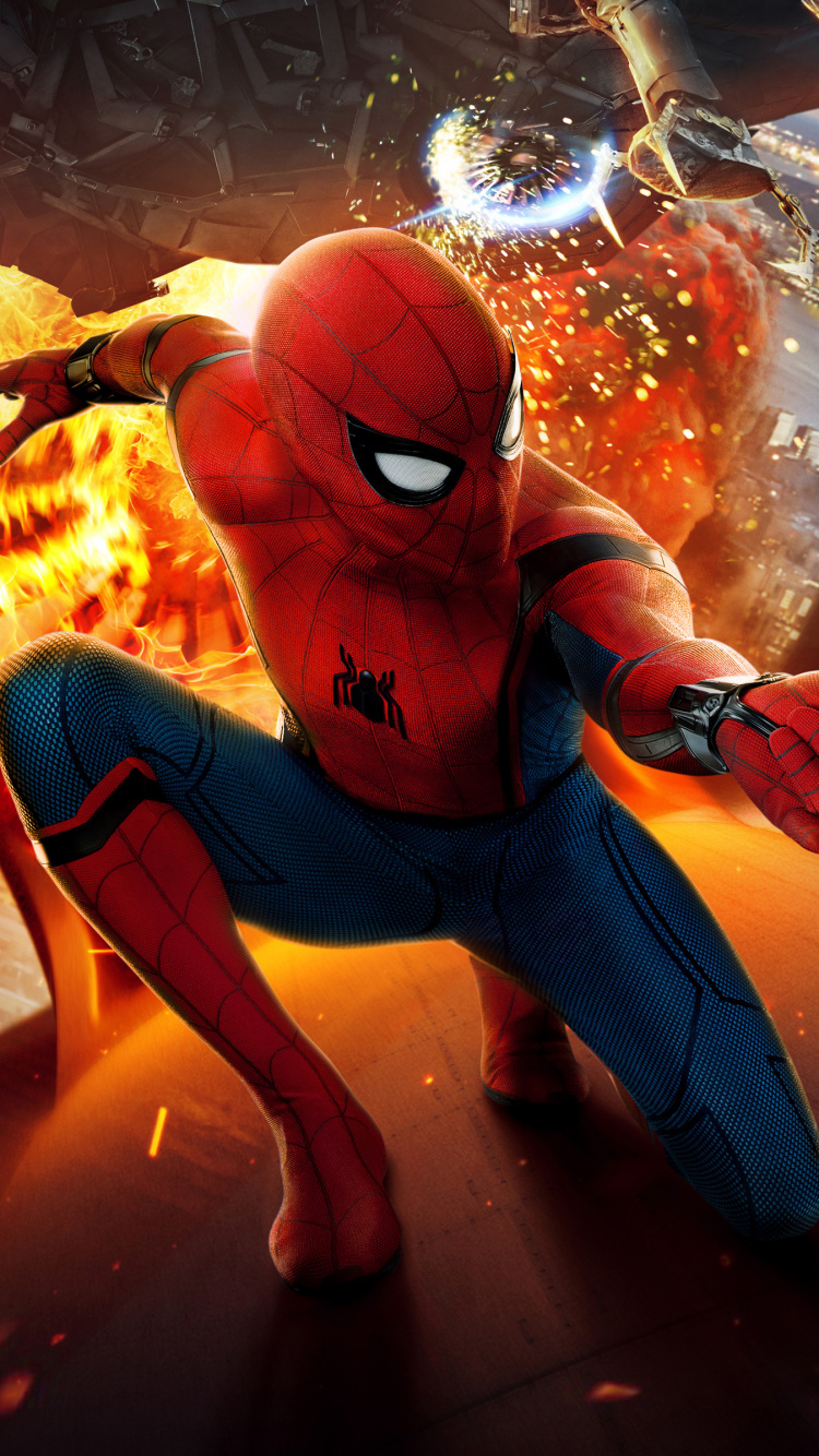 Обои человек-паук, комиксы Марвел, актер, телевидение, мир в разрешении 750x1334