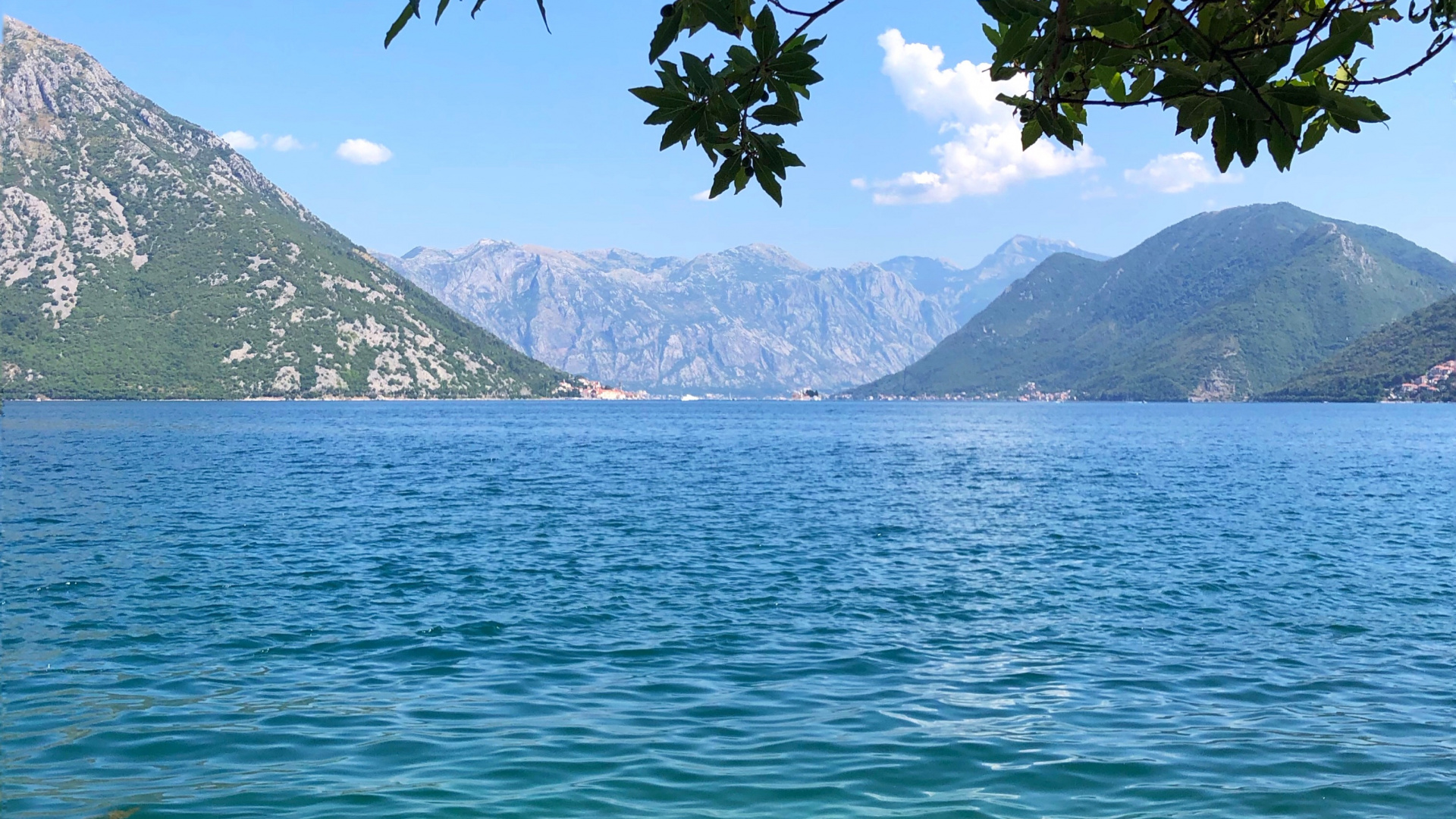 Обои природа, пейзажи гор, горный хребет, фьорд, гидроресурсы в разрешении 1920x1080