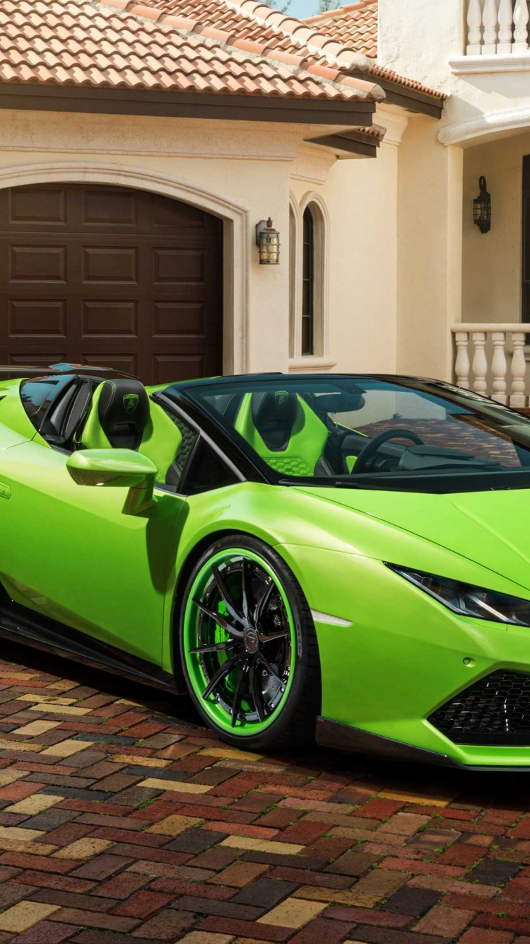 Обои lamborghini уракан, Ламборджини, авто, суперкар, спорткар в разрешении 750x1334