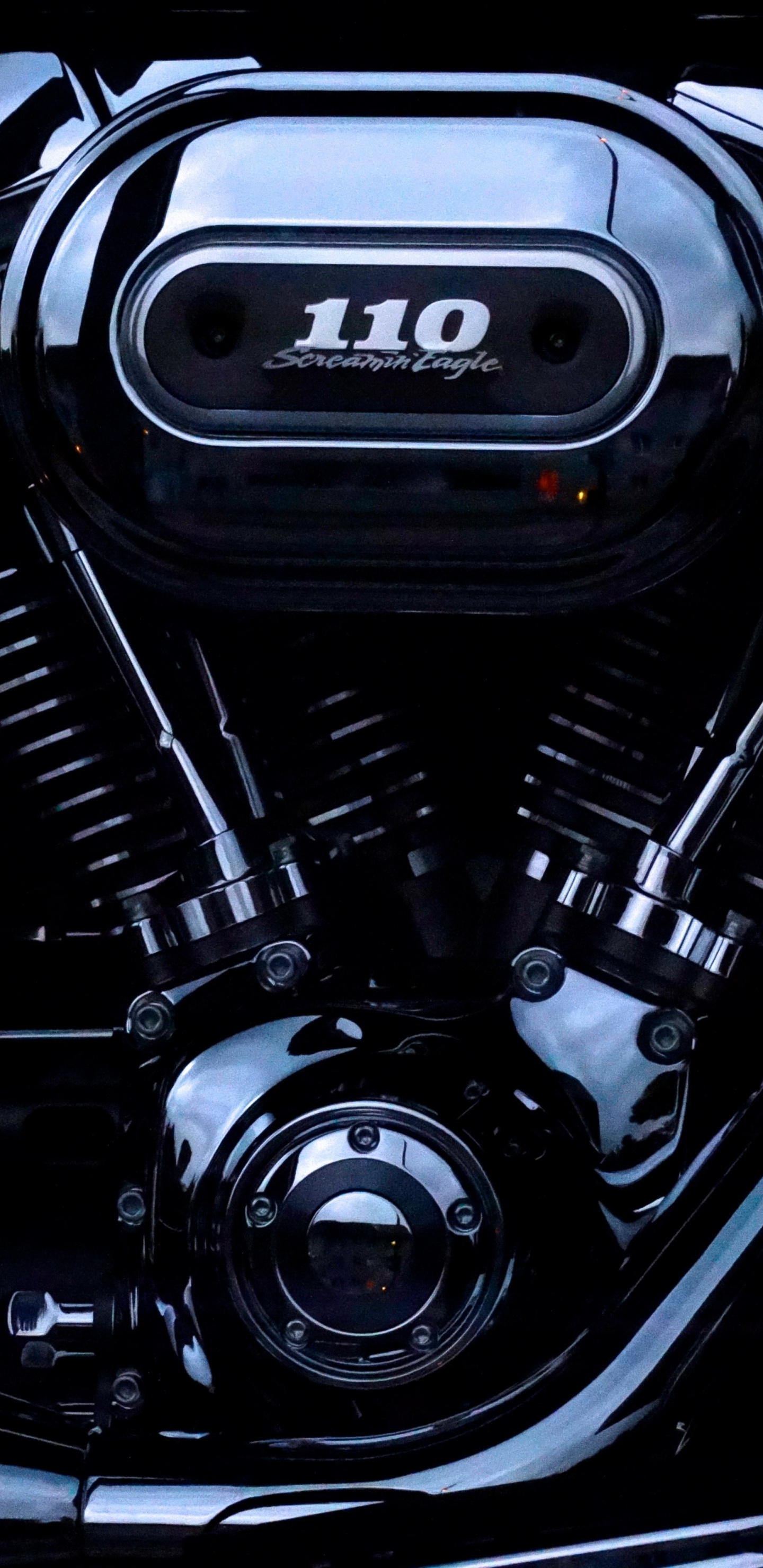 Обои мотоцикл, двигатель, двигатель мотоцикла, автомобильные запчасти, авто в разрешении 1440x2960