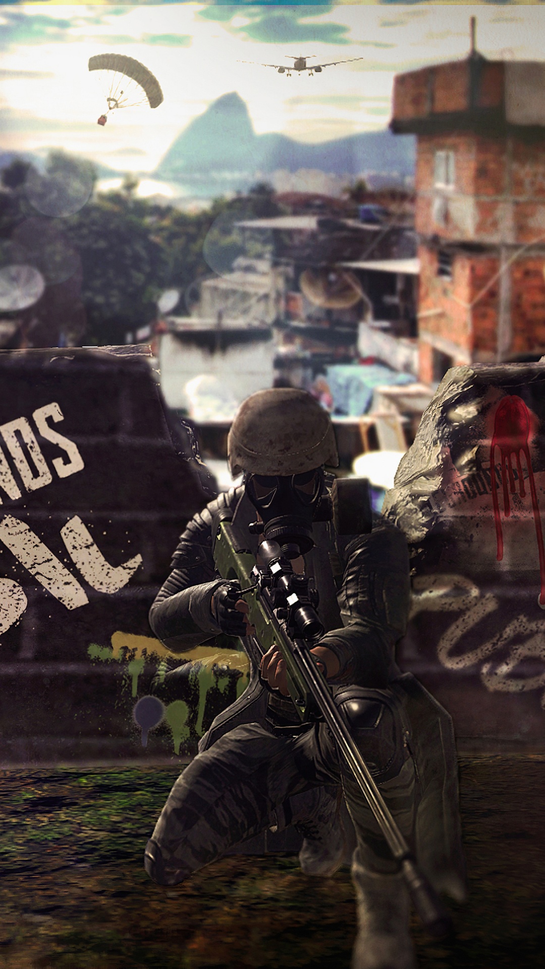 Обои арт, компьютерная игра, игры, графика, мир в разрешении 1080x1920