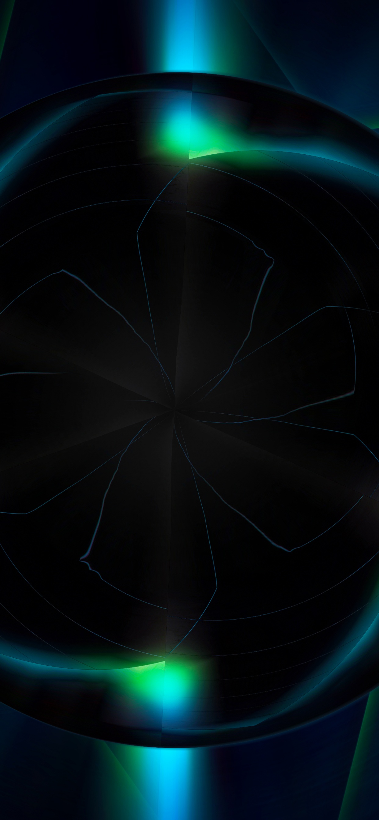 Обои свет, электрик, фрактальное искусство, технологии, симметрия в разрешении 1242x2688