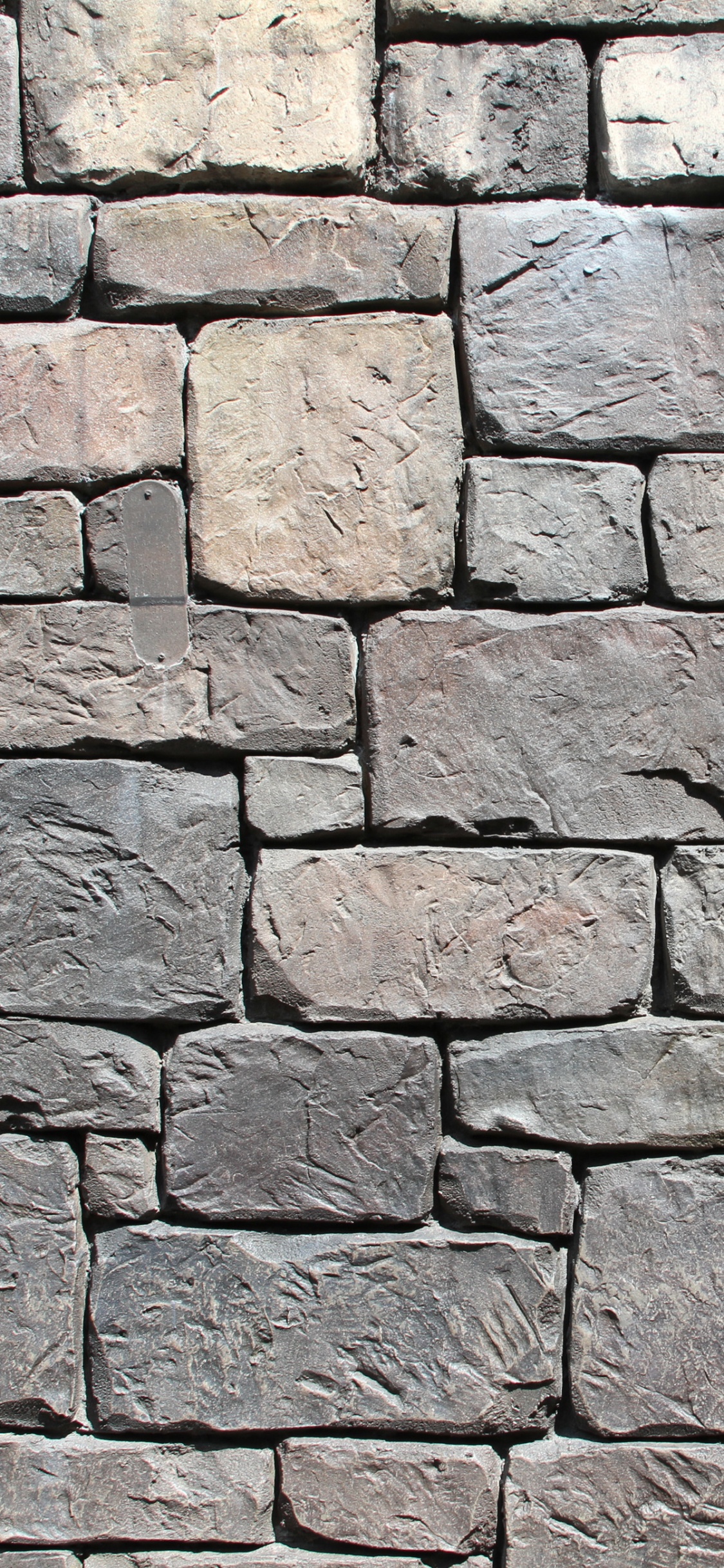 Обои каменная стена, стена, рок, кирпич, кирпичная кладка в разрешении 1125x2436