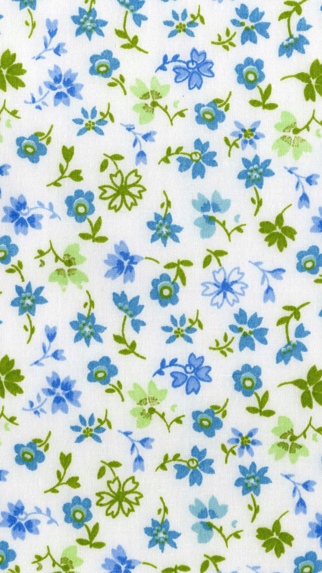 Обои ткань, узор, синий, дизайн, цветок в разрешении 1080x1920