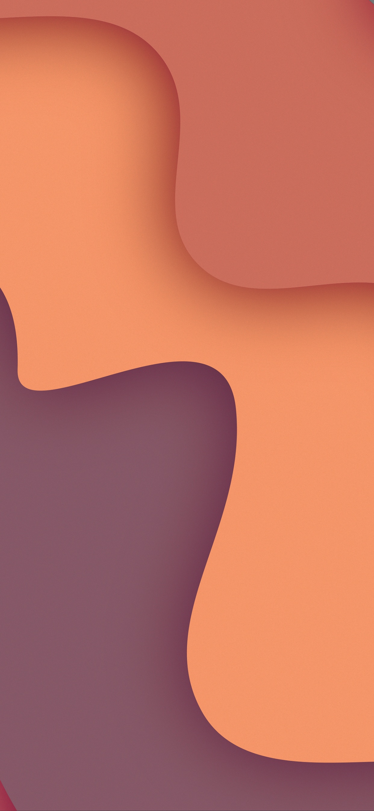 Обои розовый, кожа, нос, дизайн, персик в разрешении 1242x2688