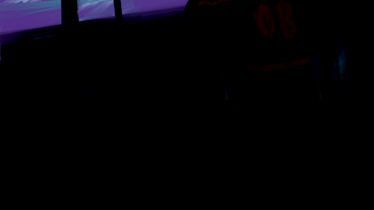 Обои амолед, OLED, ios, сумрак, пурпур в разрешении 1280x720