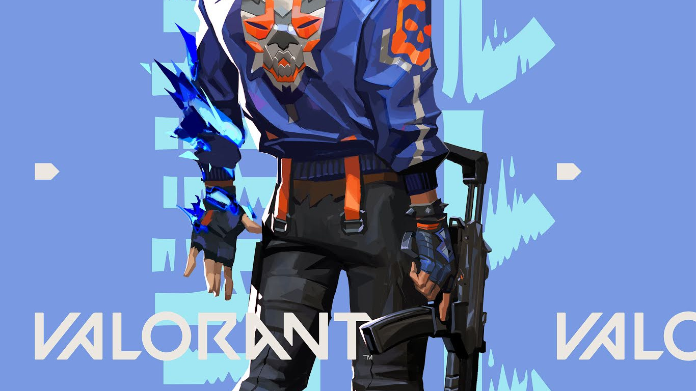 Обои ценить искусство йору, VALORANT, фан арт, арт, riot games в разрешении 1366x768