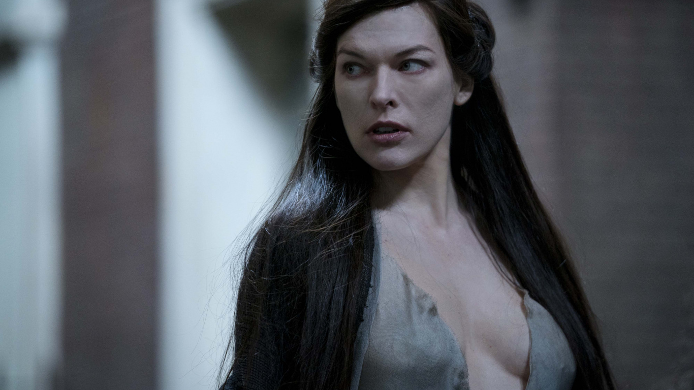 Обои красота, перезагрузить, фильм, губа, голова в разрешении 1366x768