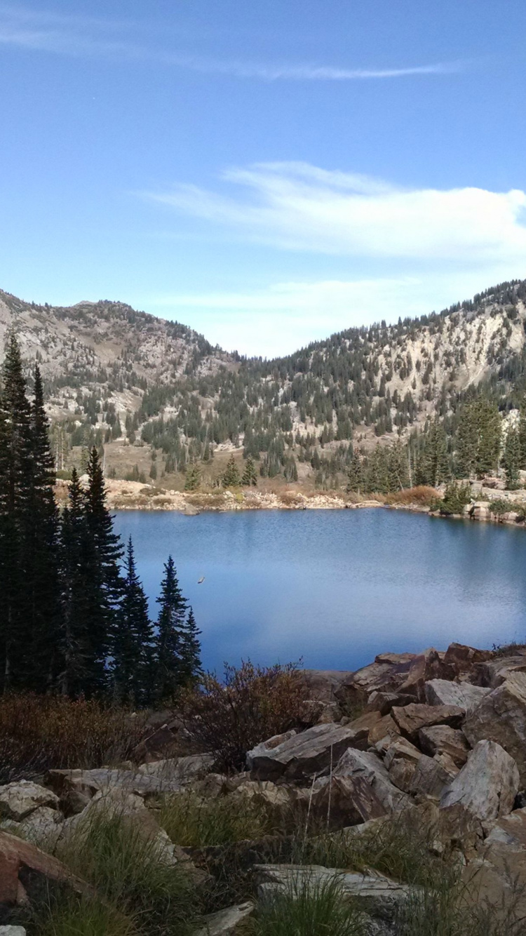 Обои дикая местность, ледниковое озеро, озеро, ледник, природный заповедник в разрешении 750x1334