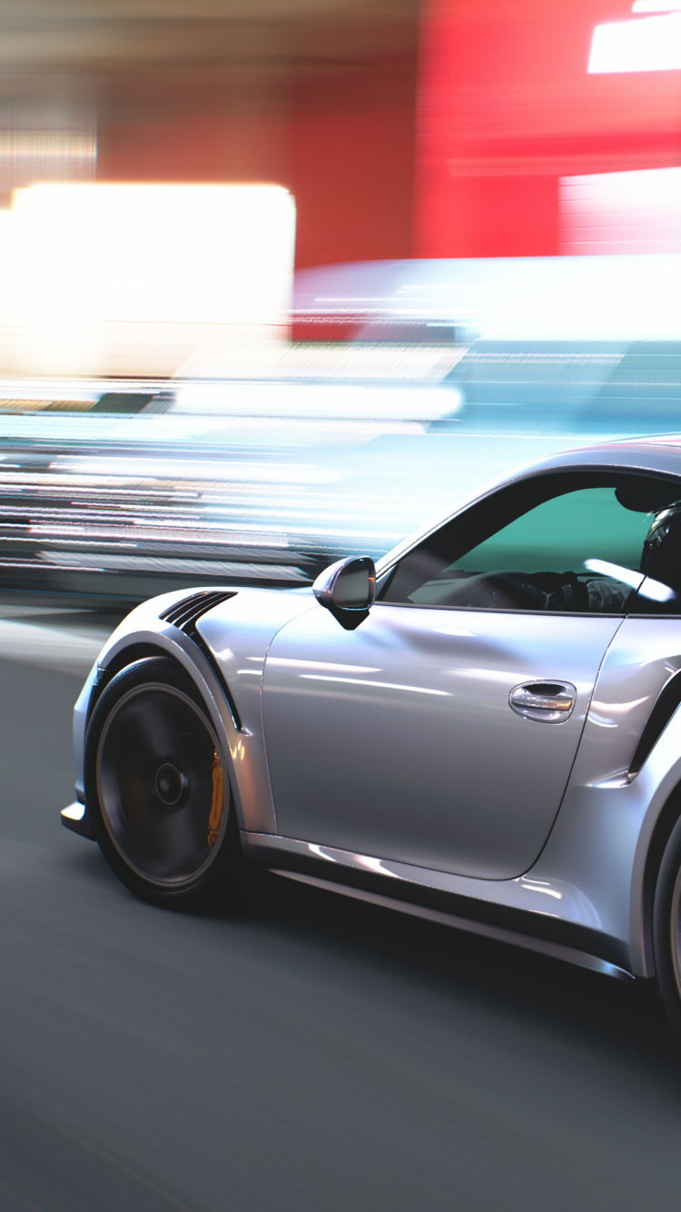 Обои porsche 911 gt2, 2018 Porsche 911, Порше, спорткар, авто в разрешении 750x1334