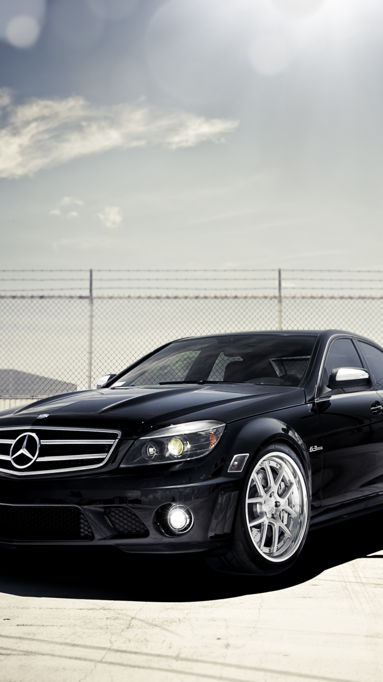 Обои авто, Литые диски, черный, колесо, обод в разрешении 750x1334