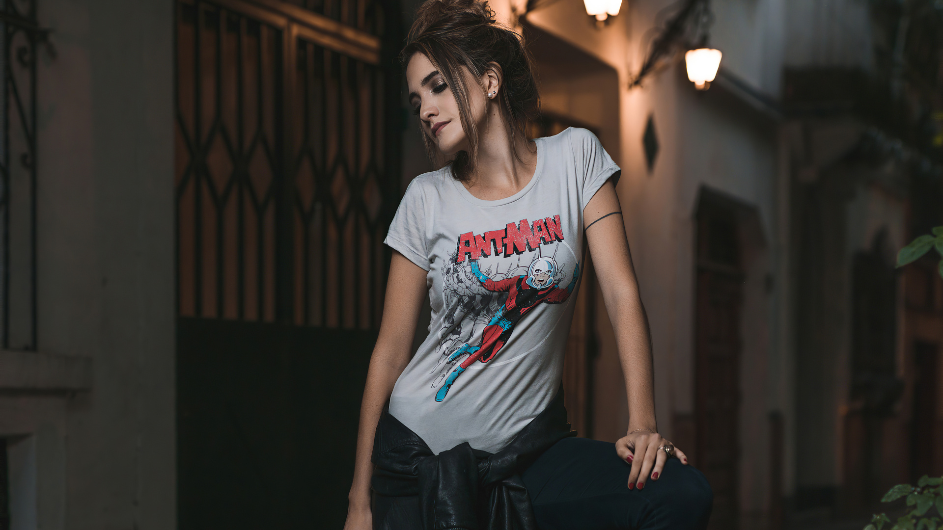 Обои красота, фэшн, плечо, модель, прохлада в разрешении 1920x1080