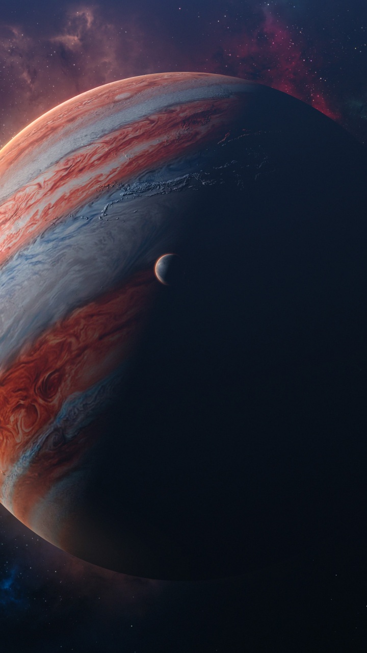 Обои космос, космическое пространство, земля, звезда, планета в разрешении 720x1280