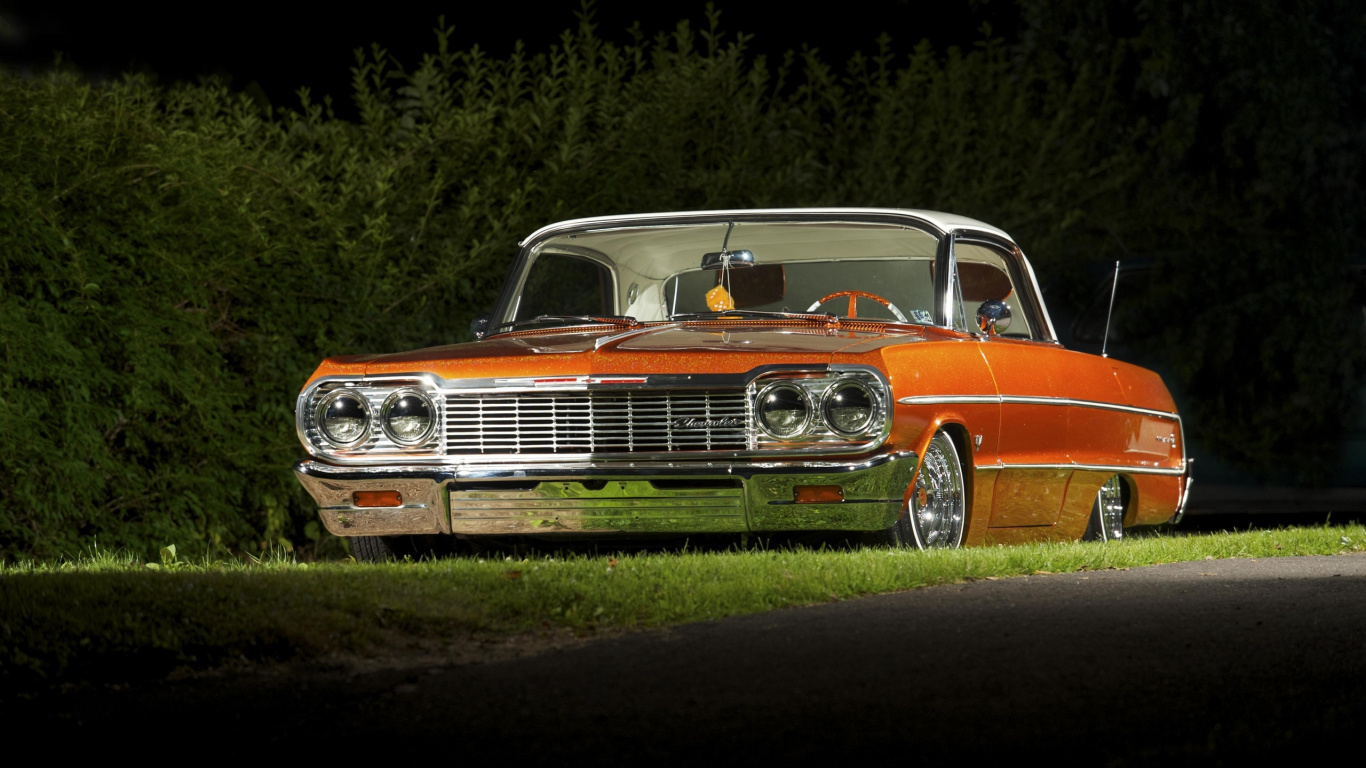 Обои полный размер автомобиля, Шевроле Импала, авто, импала, компактный автомобиль в разрешении 1366x768