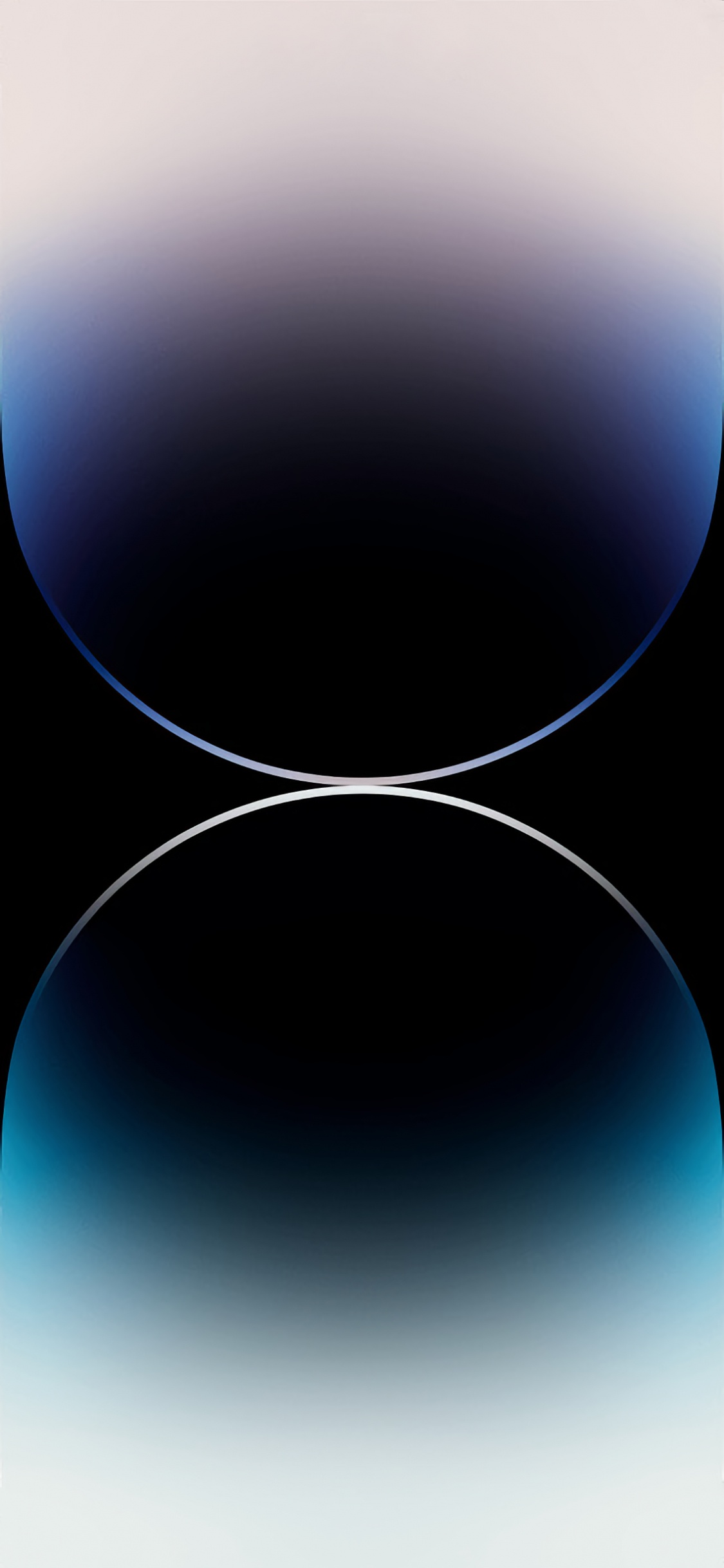 Обои яблоко, смартфон, iOS 16, материальное свойство, газ в разрешении 1125x2436