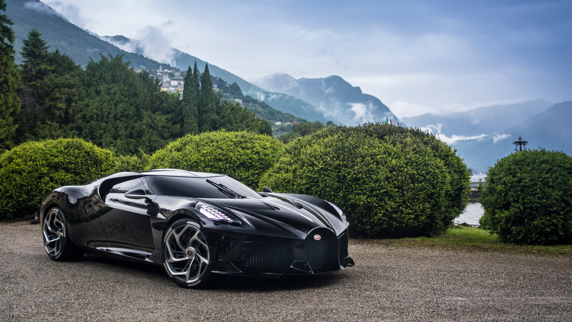 Обои Бугатти Ла Вуатюр Нуар, bugatti, авто, спорткар, женевский автосалон в разрешении 1920x1080