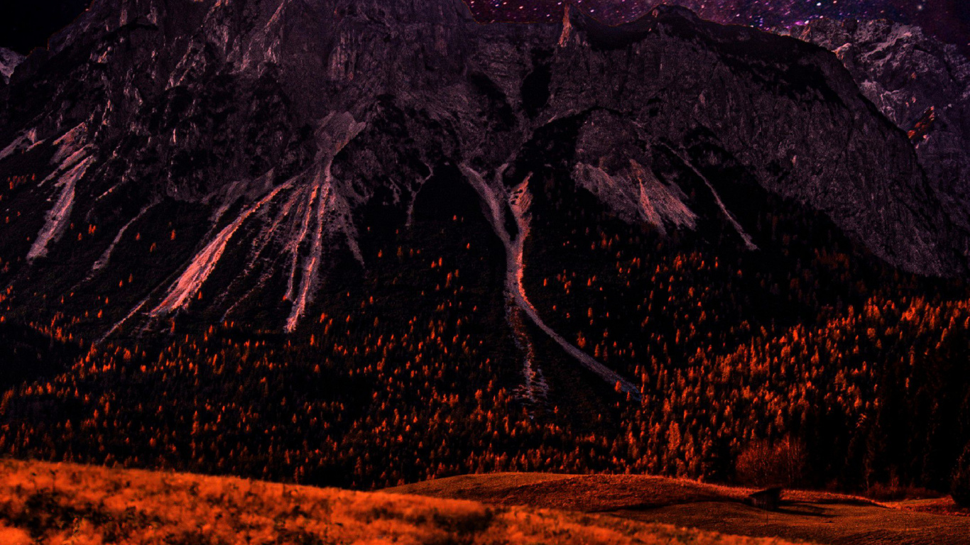 Обои земля, растение, атмосфера, экорегион, природный ландшафт в разрешении 1366x768