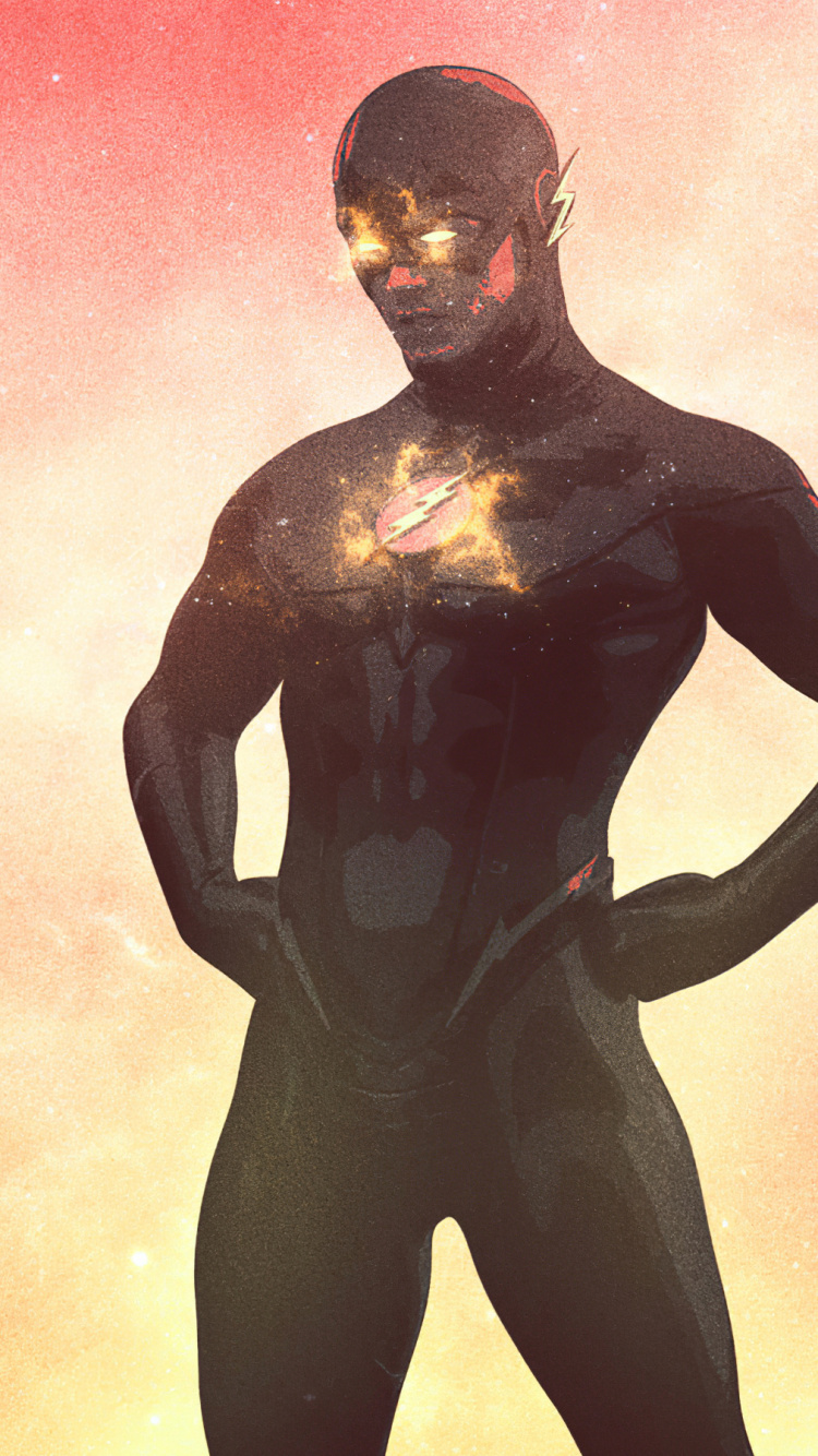 Обои стояние, мужчина, постер, супергерой, дизайнер в разрешении 750x1334