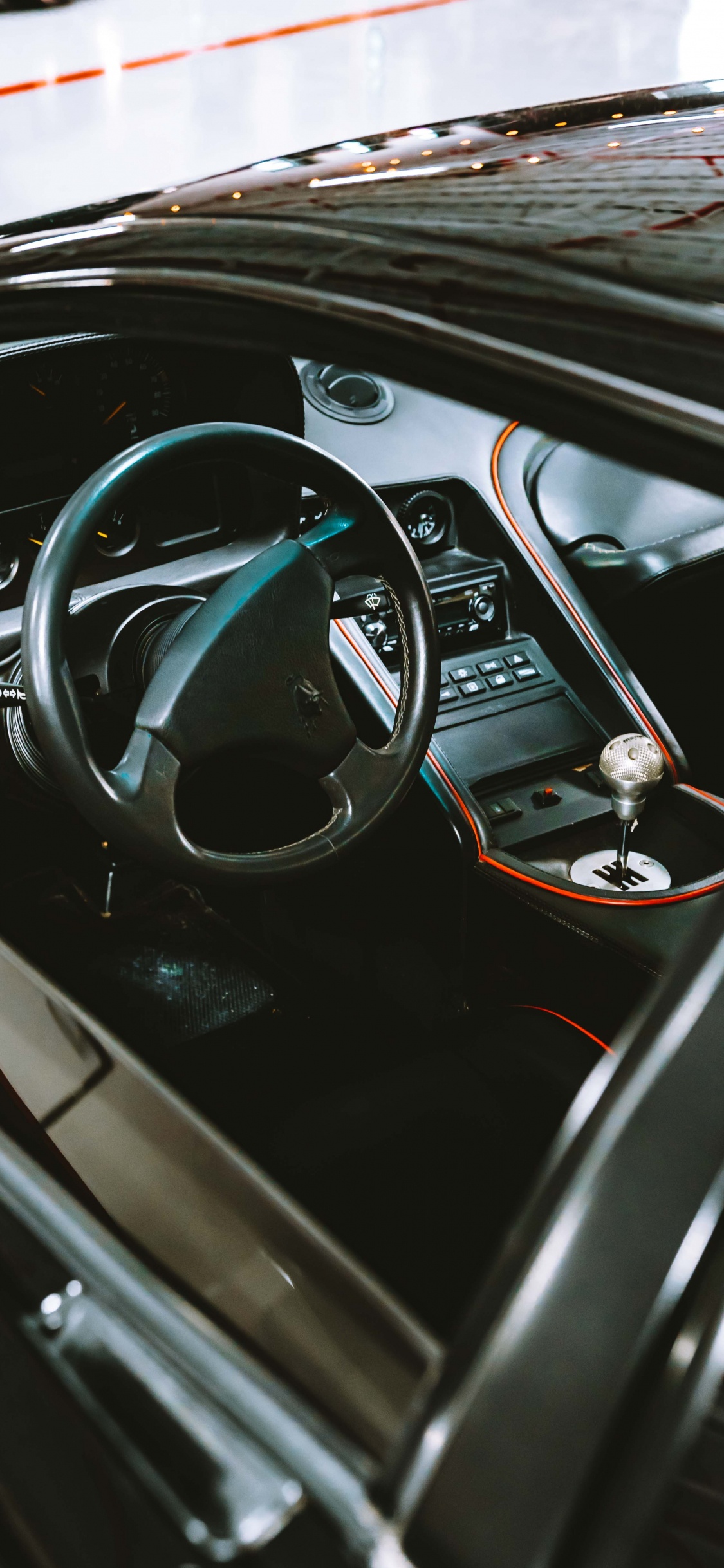 Обои автомобильные запчасти, рулевое управление, личный роскошный автомобиль, дизайн, представительский автомобиль в разрешении 1125x2436