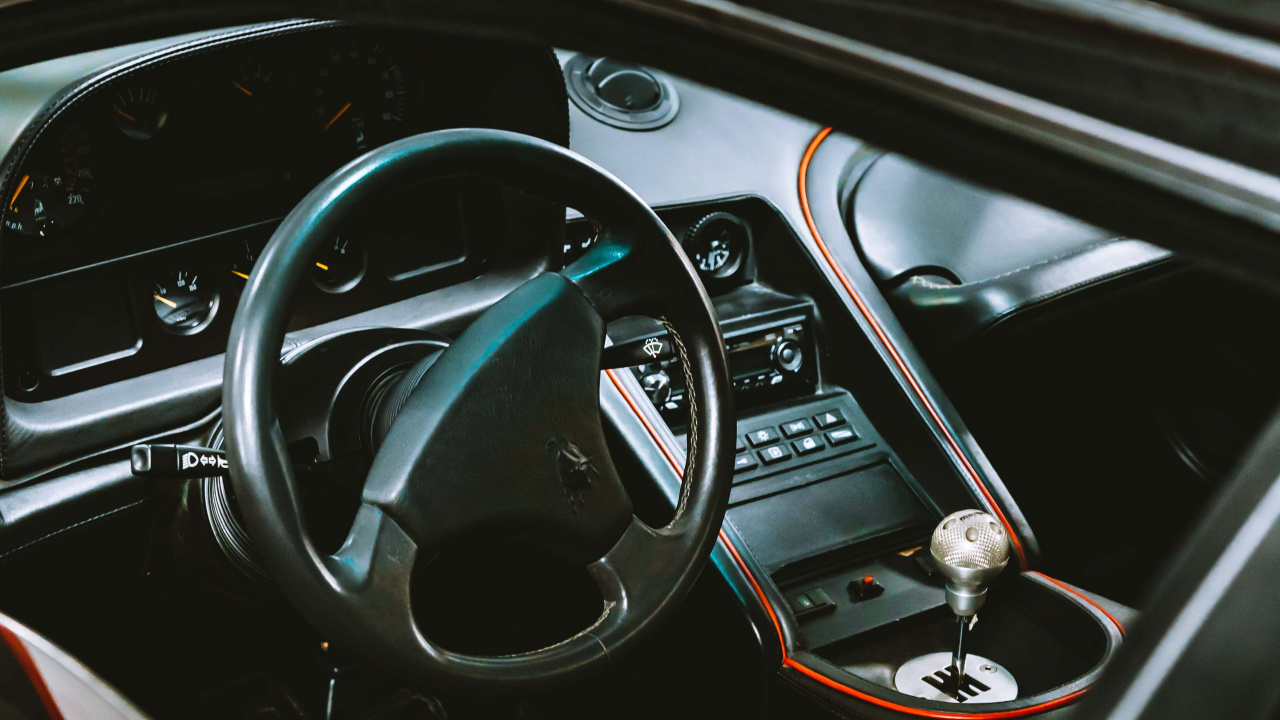 Обои автомобильные запчасти, рулевое управление, личный роскошный автомобиль, дизайн, представительский автомобиль в разрешении 1280x720