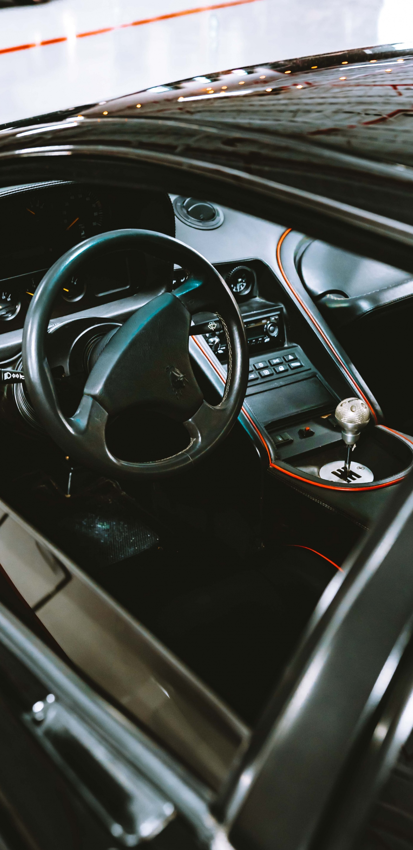 Обои автомобильные запчасти, рулевое управление, личный роскошный автомобиль, дизайн, представительский автомобиль в разрешении 1440x2960