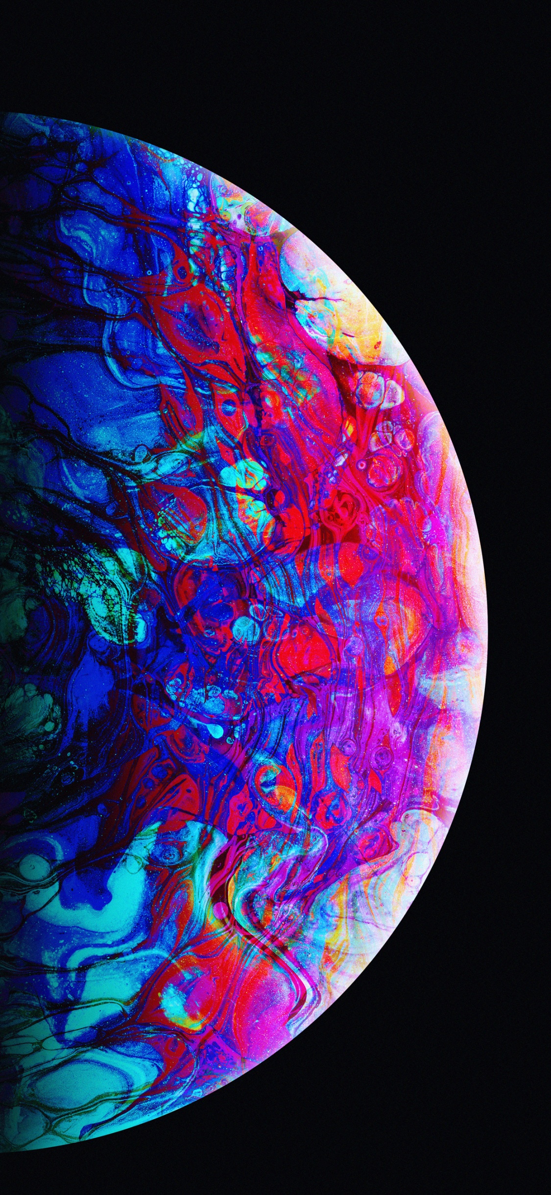 Обои Xiaomi, телефонная трубка, Редми, немного, арт в разрешении 1125x2436