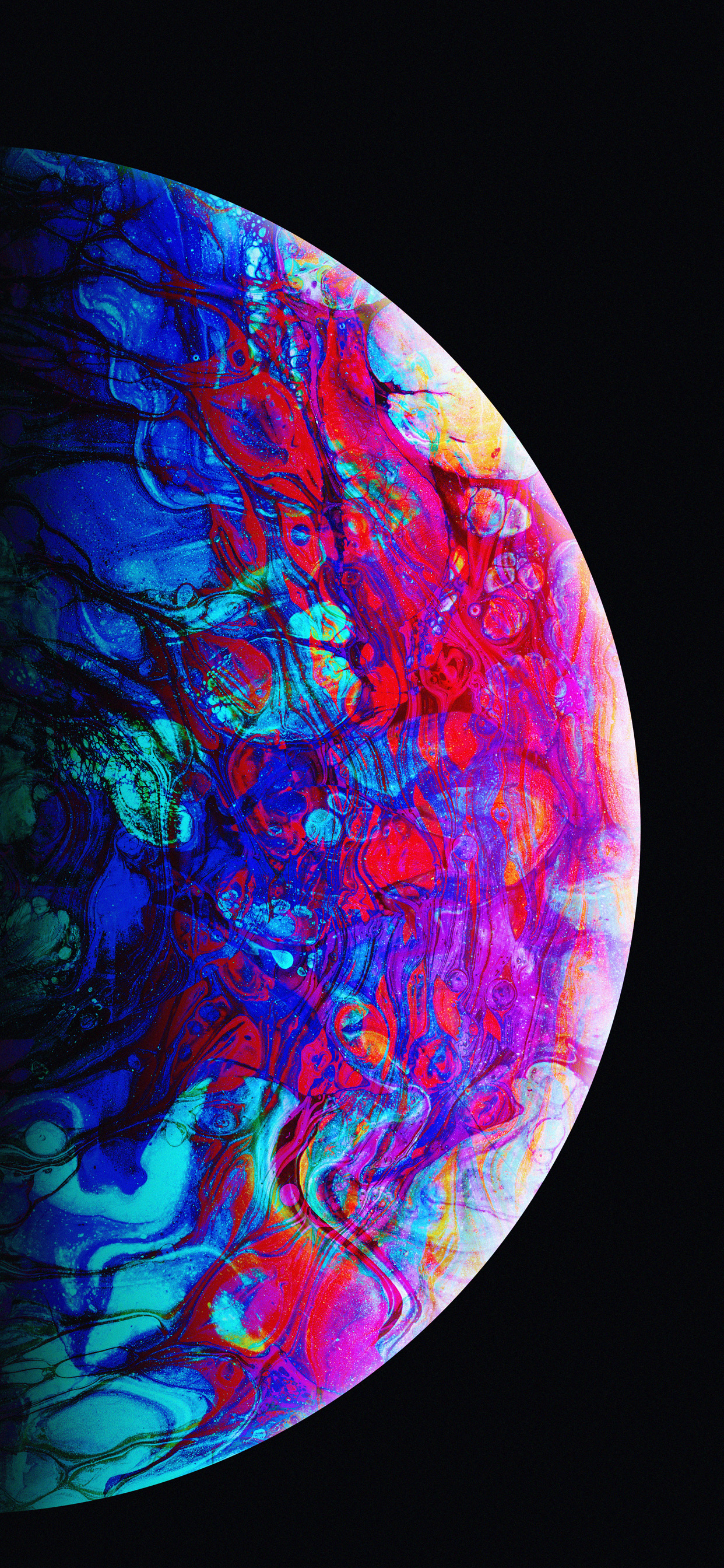 Обои Xiaomi, телефонная трубка, Редми, немного, арт в разрешении 1242x2688