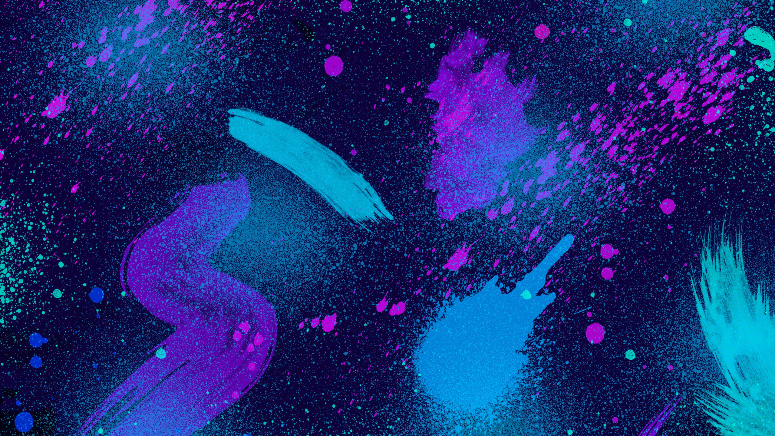 Обои графический дизайн, абстрактное искусство, живопись, пурпур, Фиолетовый в разрешении 2560x1440