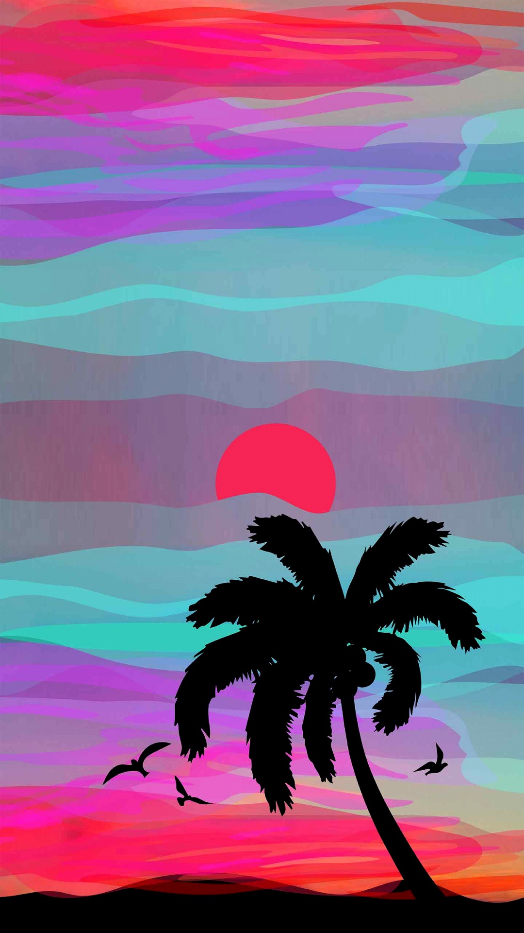 Обои визуальное искусство, свет, лазурный, зеленый, природа в разрешении 1080x1920