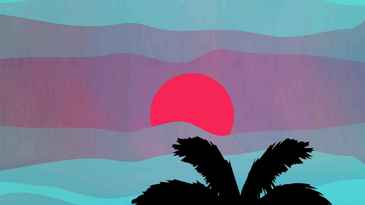 Обои визуальное искусство, свет, лазурный, зеленый, природа в разрешении 1280x720