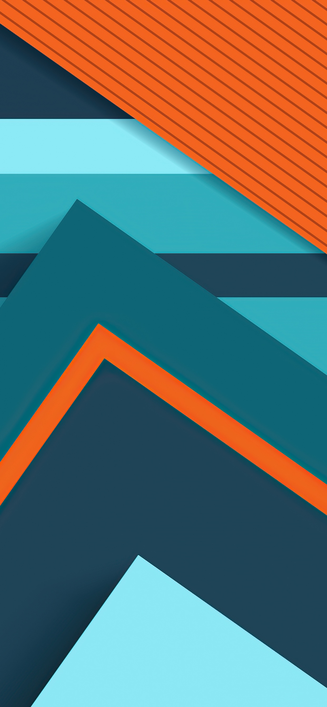 Обои треугольник, иллюстрация, графический дизайн, лазурный, прямоугольник в разрешении 1242x2688