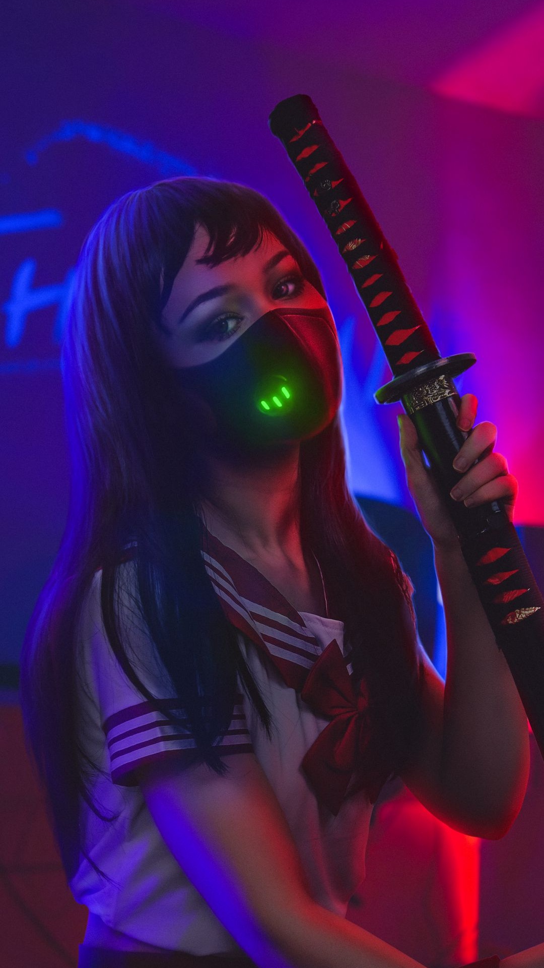 Обои гитарист, губа, музыкальный инструмент, микрофон, музыкант в разрешении 1080x1920