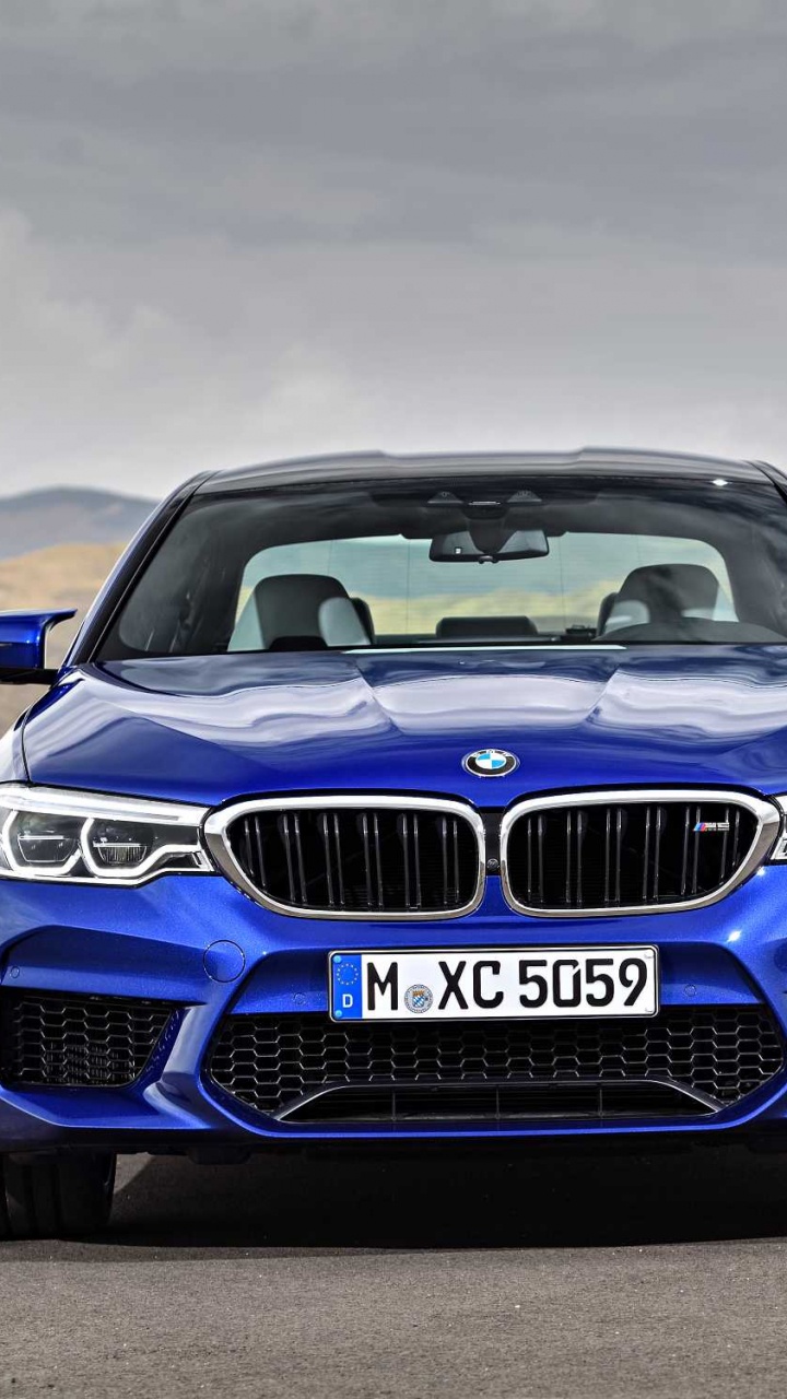 Обои БМВ М5 2018, bmw, авто, bmw 5 series, БМВ М5 в разрешении 720x1280