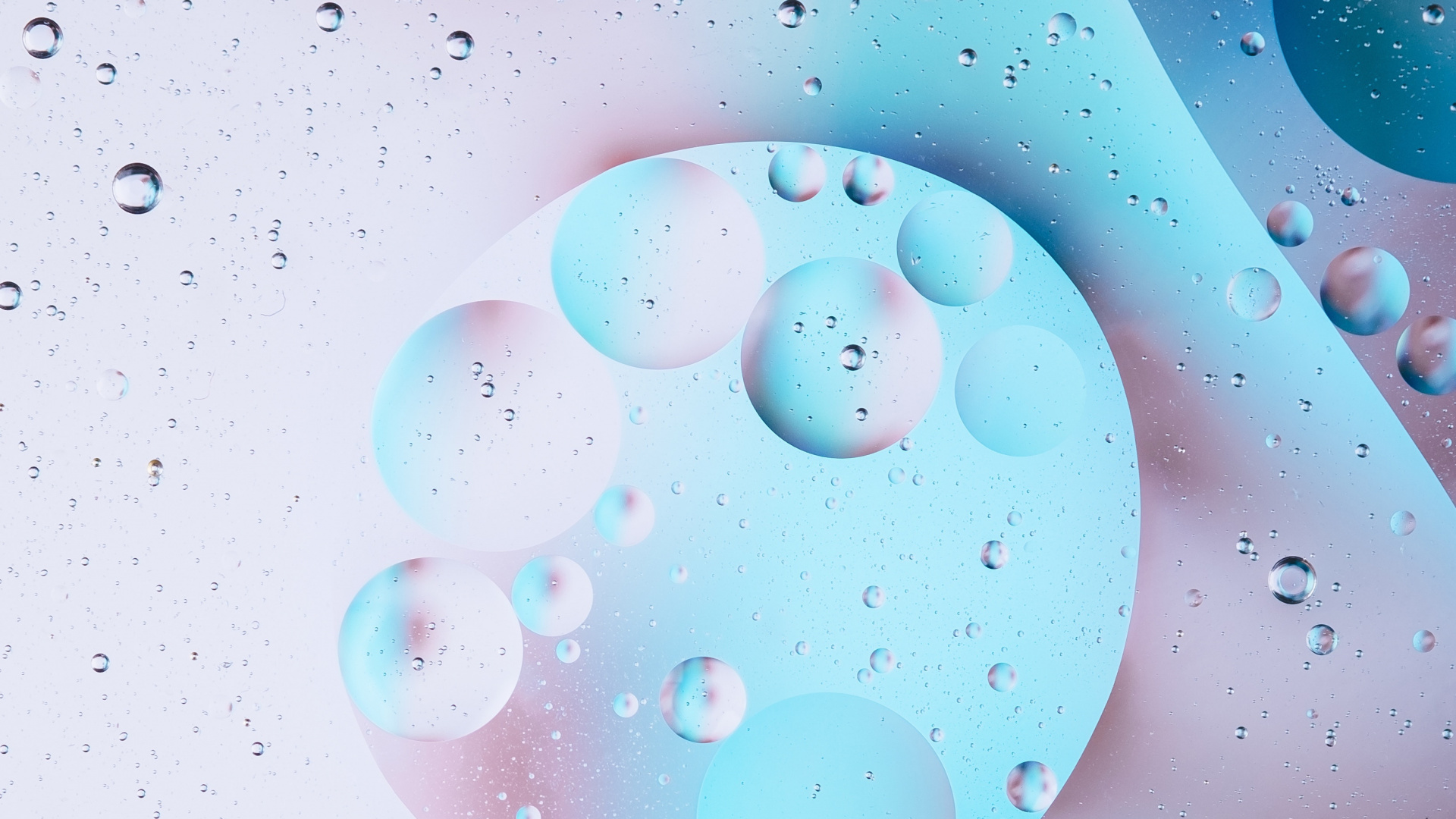 Обои вода, синий, падение, жидкость пузырь, Аква в разрешении 1920x1080