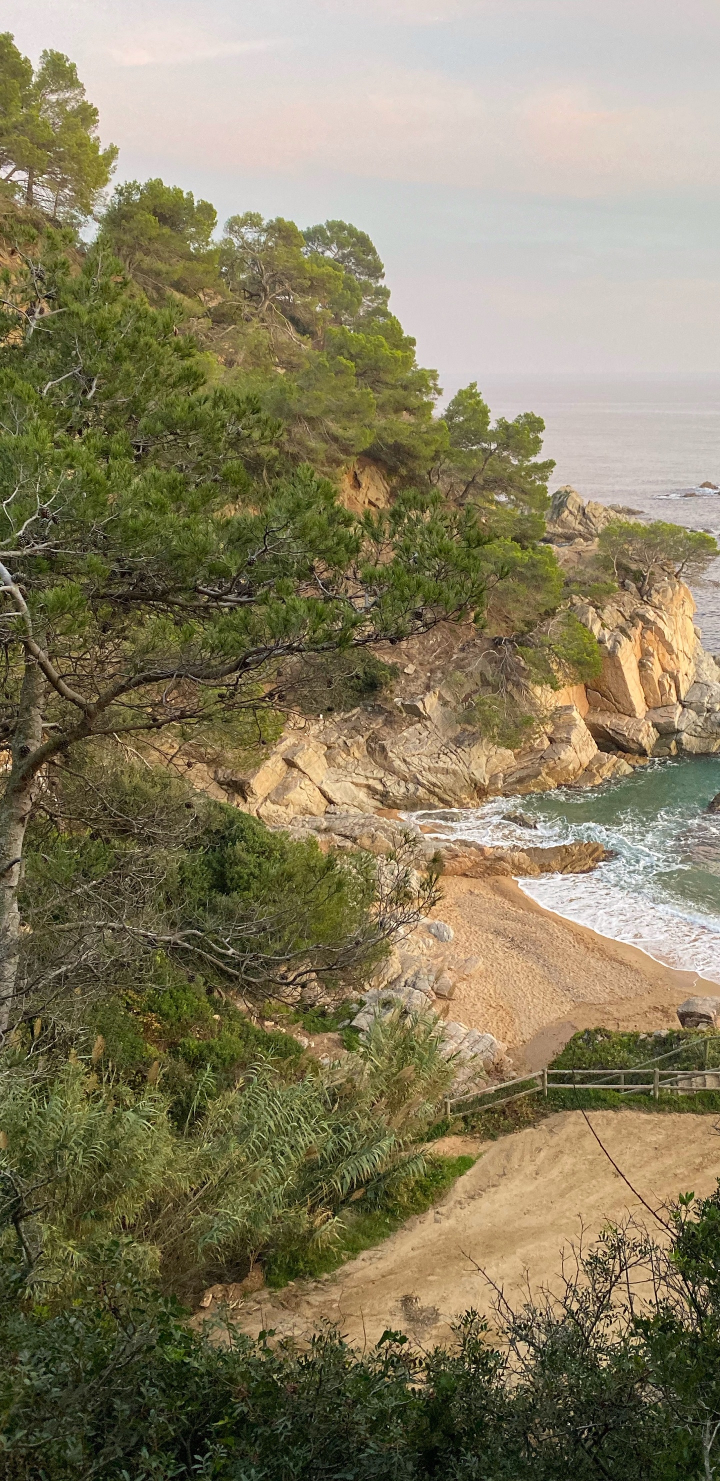 Обои побережье, мыс, природный ландшафт, берег, Банк в разрешении 1440x2960