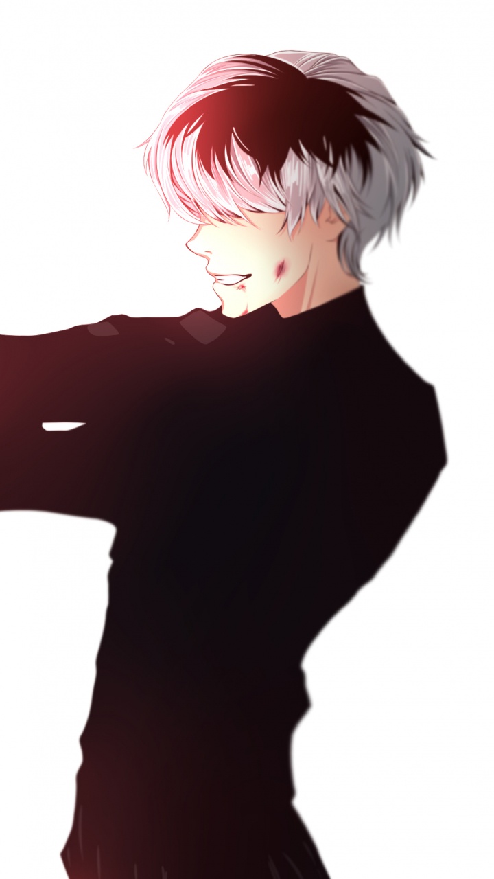 Обои Кен kaneki, Токио вурдалак, аниме, вурдалак, Манга в разрешении 720x1280