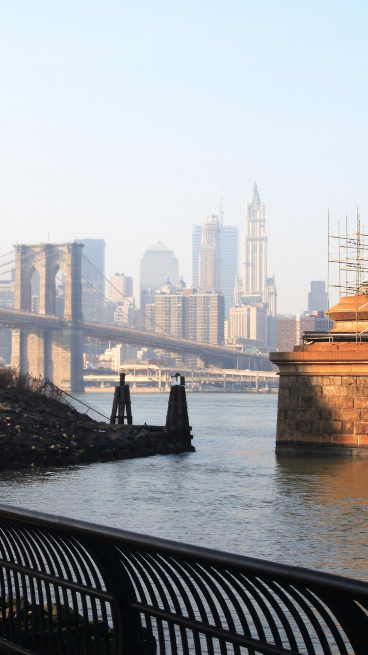Обои городской пейзаж, город, небоскреб, метрополия, линия горизонта в разрешении 750x1334
