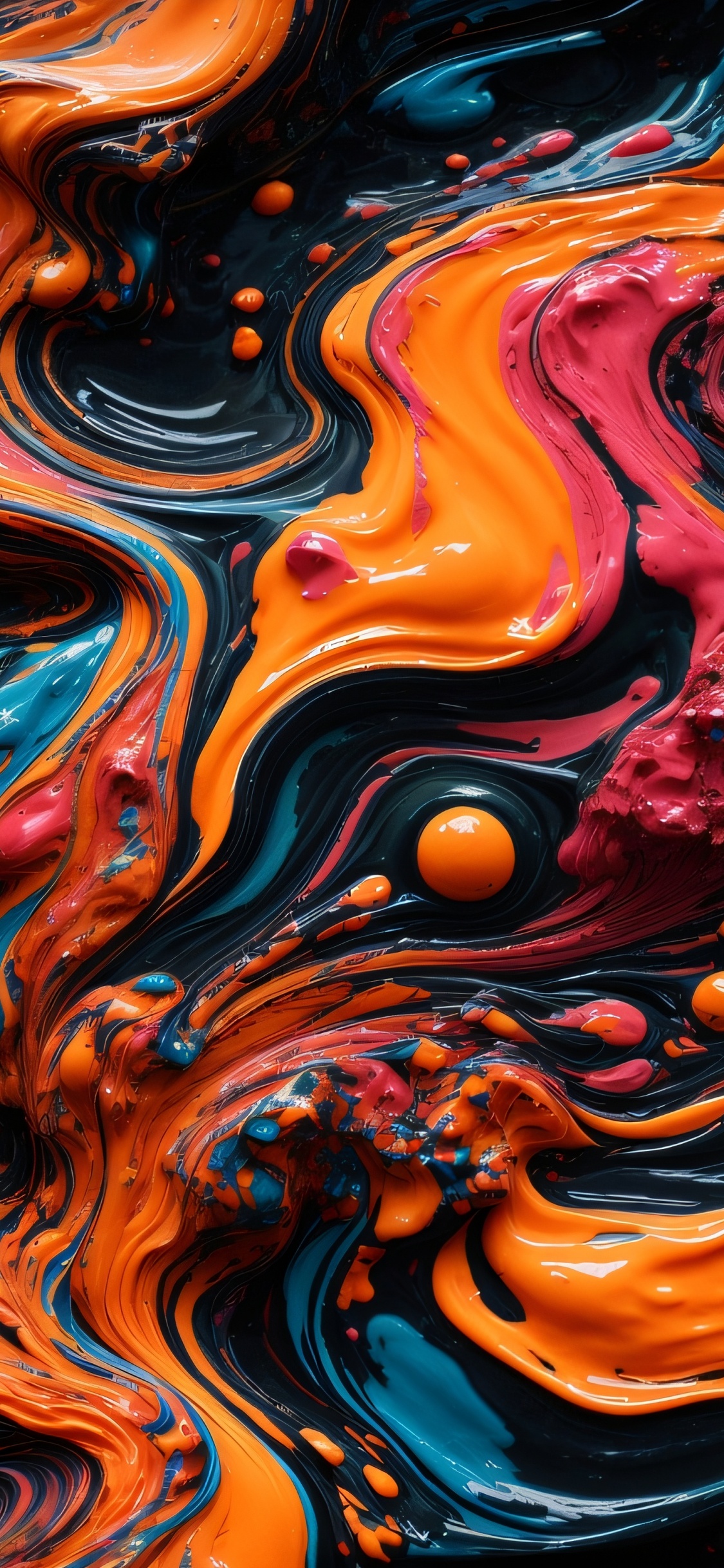 Обои визуальное искусство, арт, живопись, современное искусство, абстрактное искусство в разрешении 1125x2436